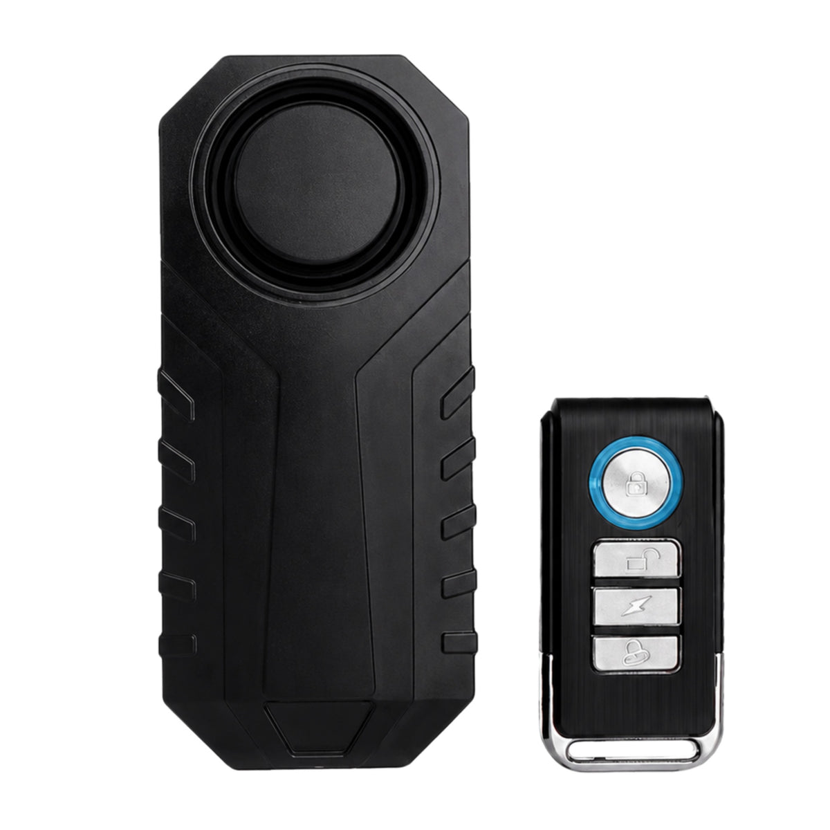 STORGENER Bike Alarm with Remote, Wireless Motion Sensor Anti-Theft Alarm for E-Bikes, Motorcycles, and Scooters, 113dB Loud Siren, Adjustable Sensitivity, Easy Installation