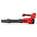 STORGENER Leaf Blower Cordless, 2 Battery and Charger, Handheld Electric Leaf Blower, Brushless Motor, 5000-28000 r/min, Lightweight, Removable, Red