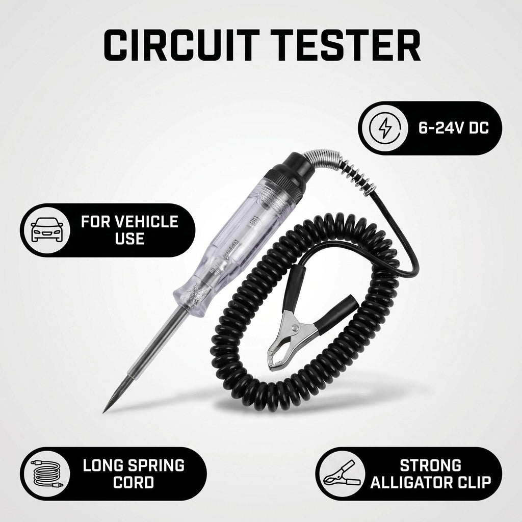 STORGENER Car Circuit Tester, Wire Piercing Automotive Probe for 6-12-24V Electrical Trailer Wiring Diagnosis