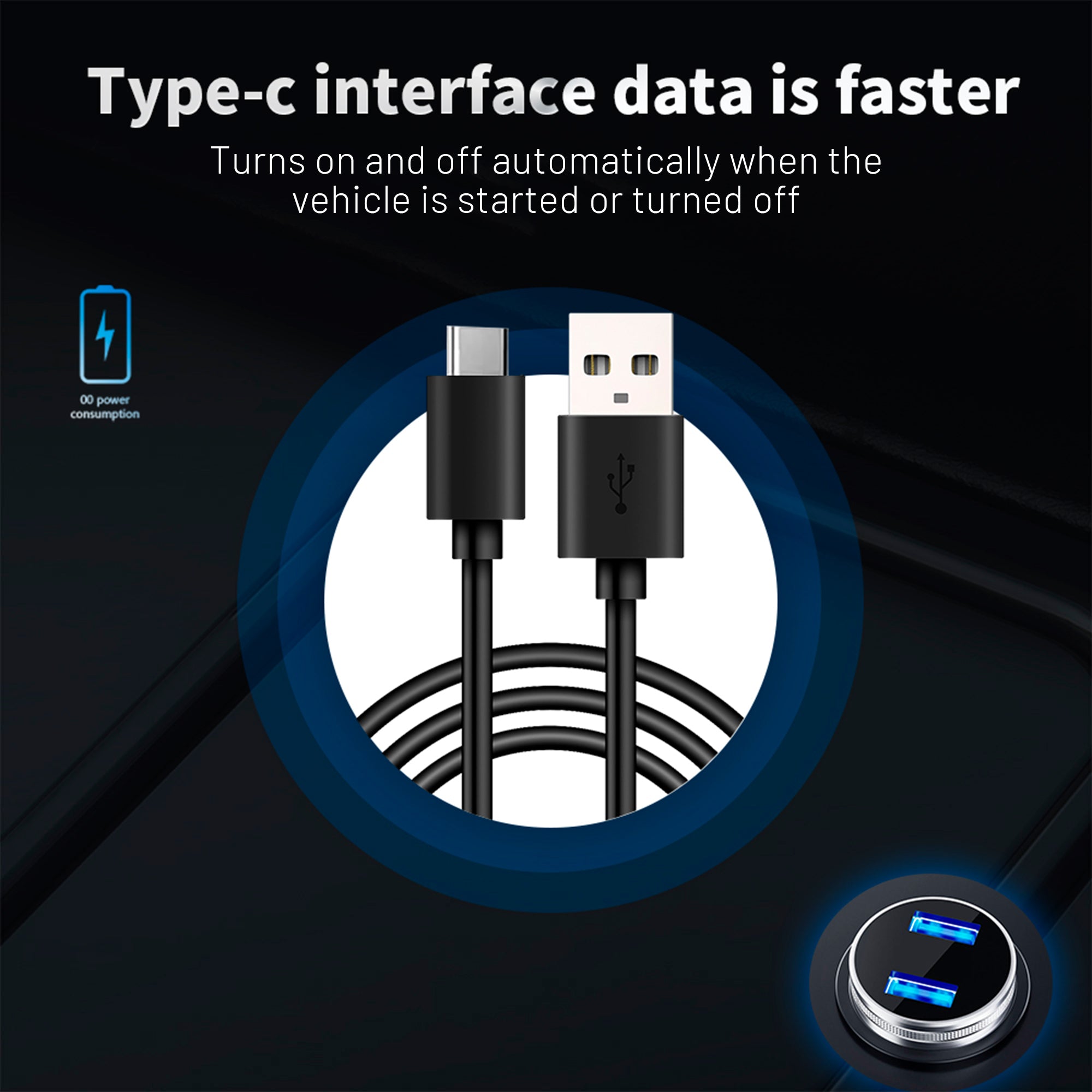 STORGENER Heads up Display for Cars,Car HUD,Head up Display for Car,Digital GPS HUD Speedometer,USB Cable Plug and Play,Automatic Brightness Adjustment,Large Font Display