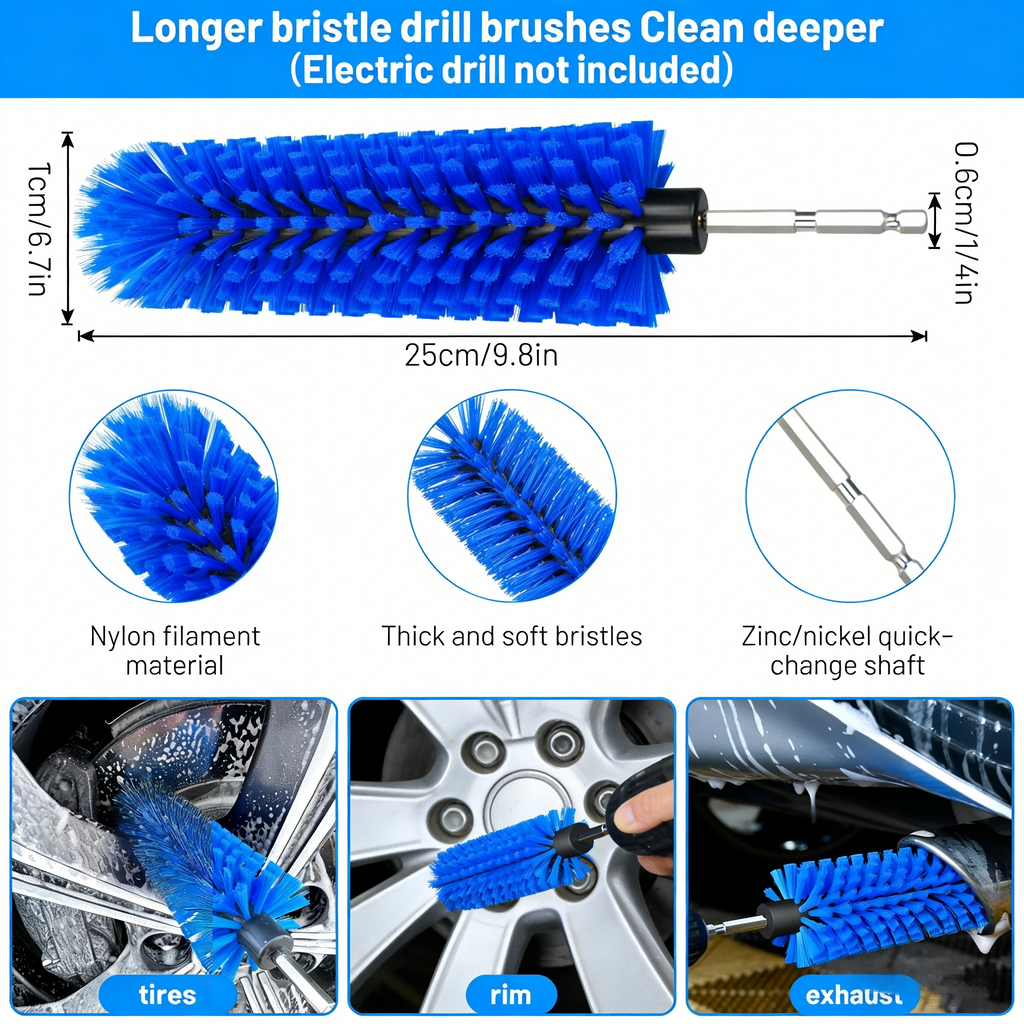 30Pcs Car Detailing Kit, Car Detailing Brush Set, Car Wash Cleaning Kit,Storage Box Set,Car Windshield Cleaning Tool,Car Wash Brush kit for Interior Exterior Wheels